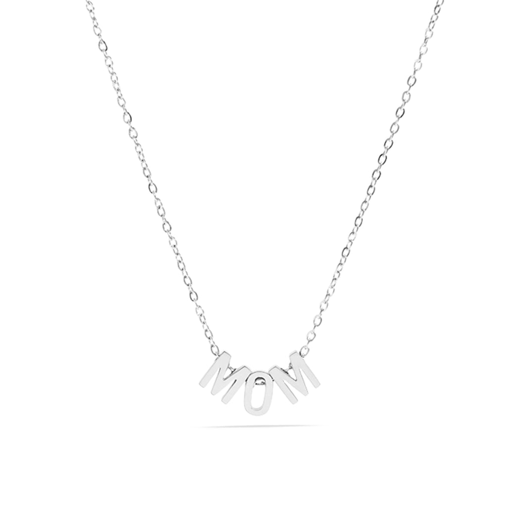 18K Gold Pvd Stainless Steel Mom Necklace