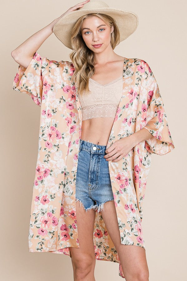 Floral Kimono Cardigan