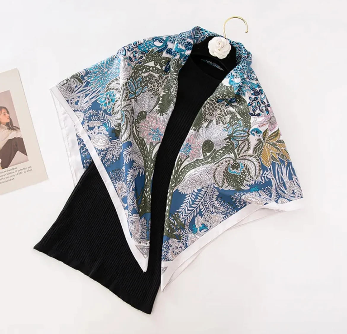 Elegant Patterned Scarf