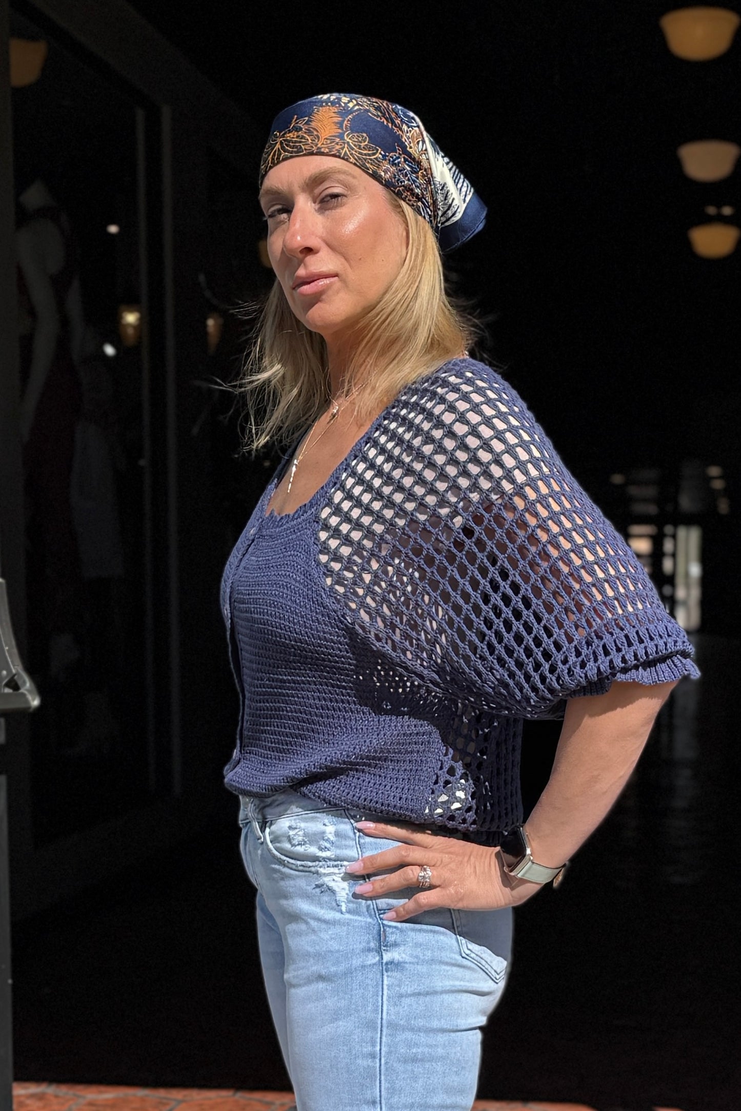 Elegant Patterned Scarf