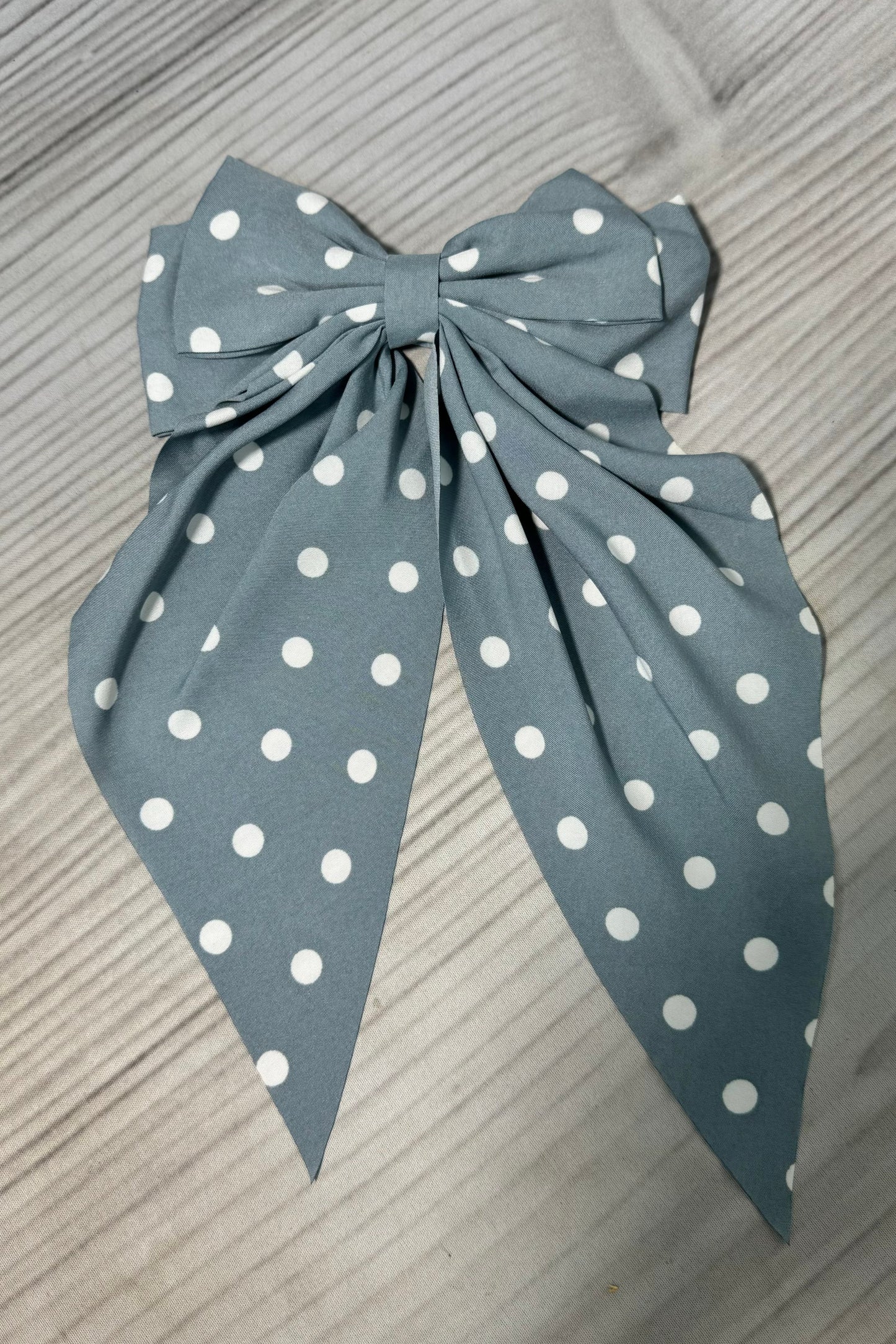 Polka Dot Coquette Hair Bow
