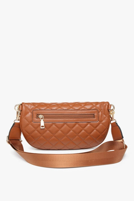 Sylvie Quilted Belt Bag w/ Chain Strap