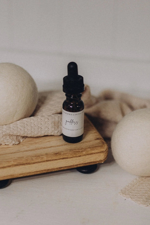 Scented Dryer Balls w/ Refill Bottle