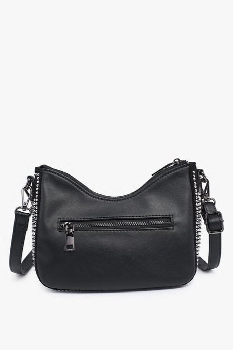 Grommet Detailed Shoulder Bag