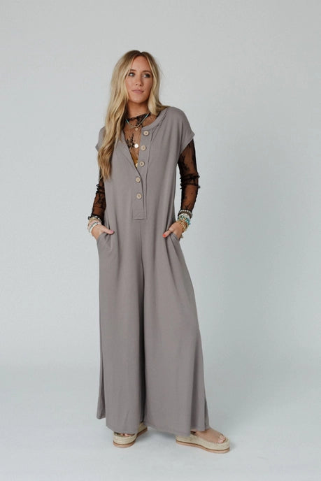 Davina Wide Leg Jumpsuit