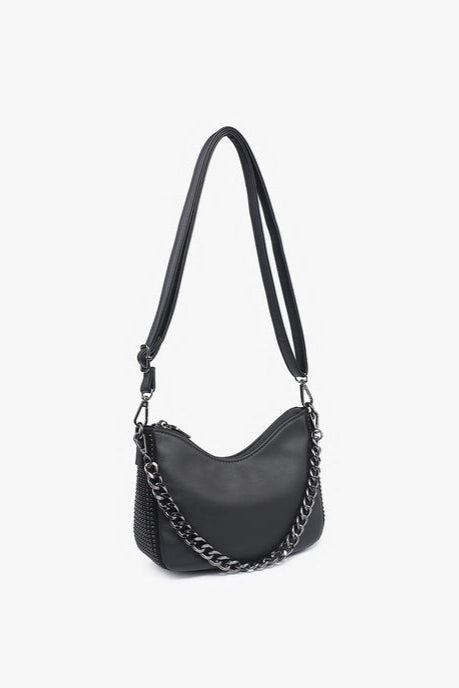 Grommet Detailed Shoulder Bag