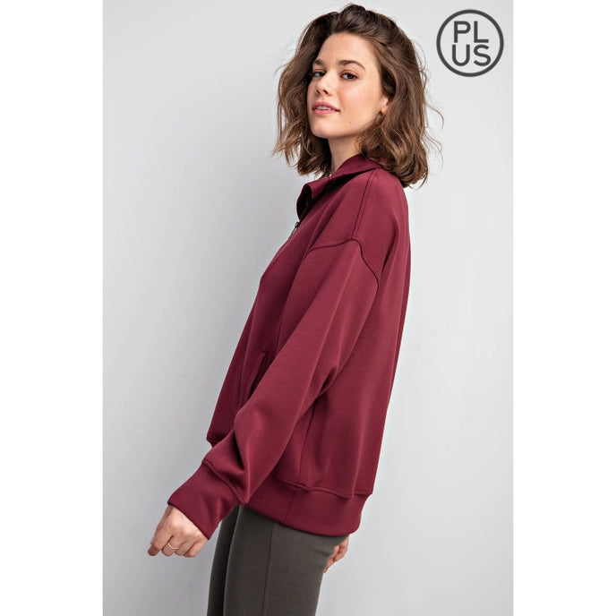 The Monica Quarter Zip