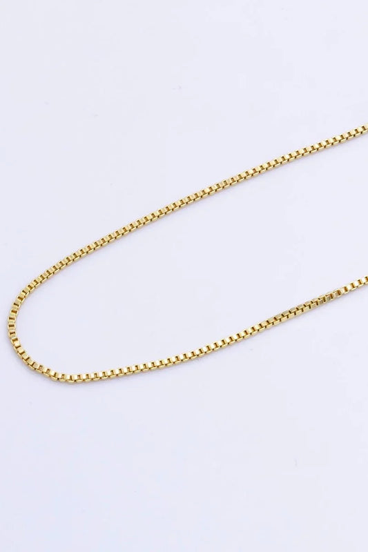 Andy Box Chain Necklace