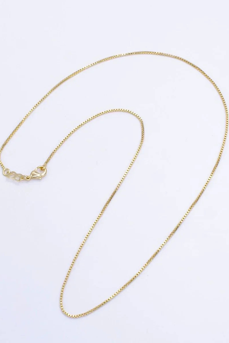 Andy Box Chain Necklace