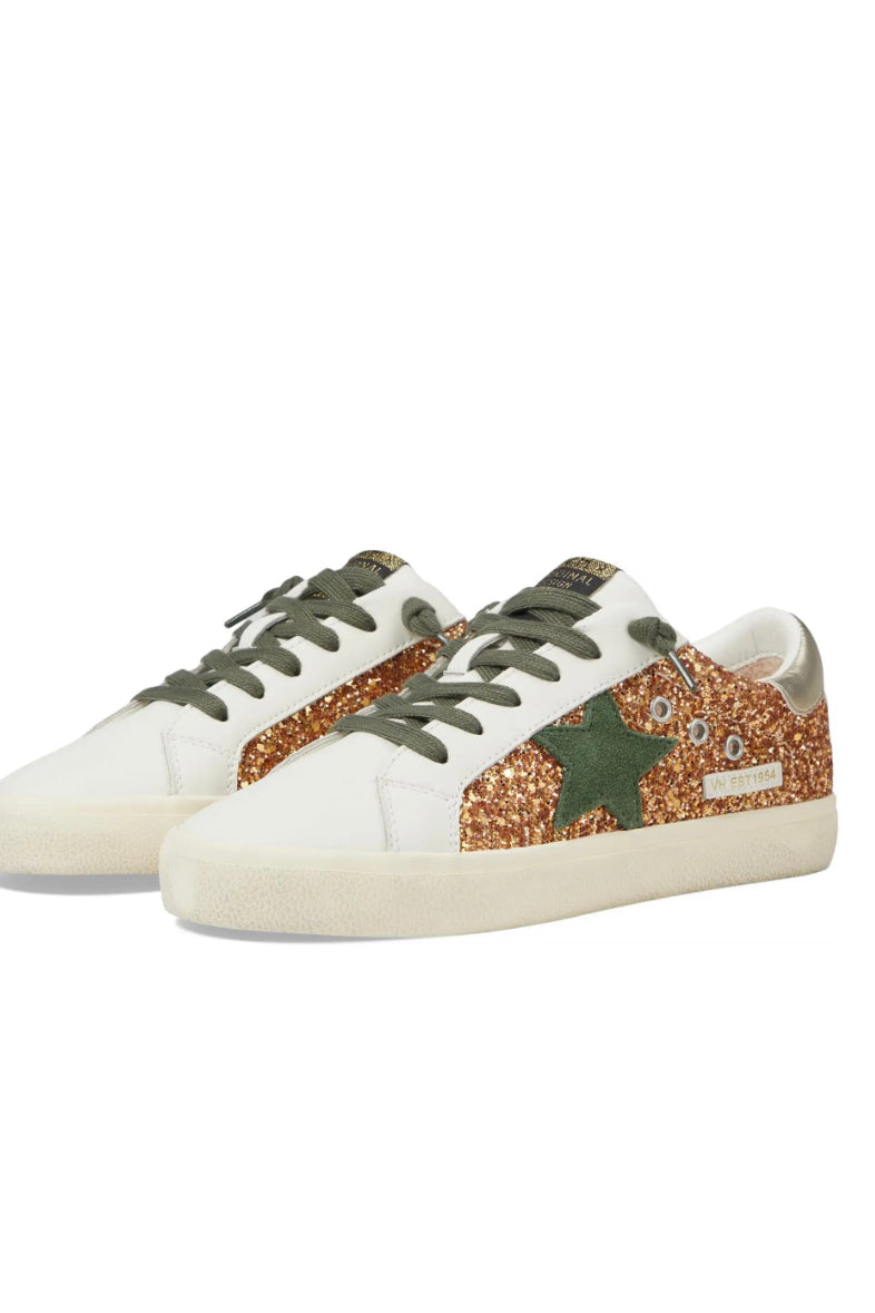 Vintage Havana Flair 9 Green/Gold Sneaker