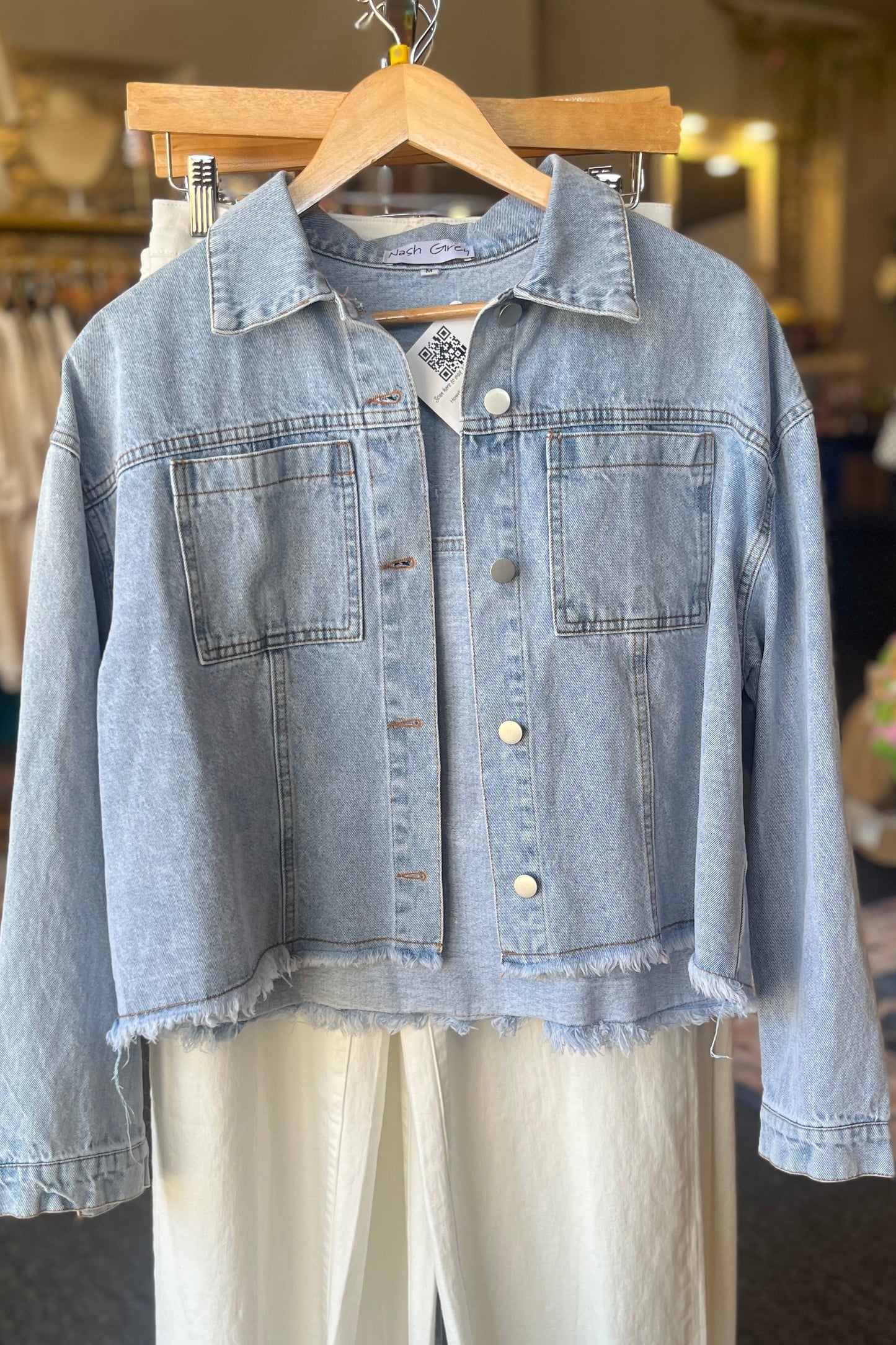 Howdy Cowboy Denim Jacket