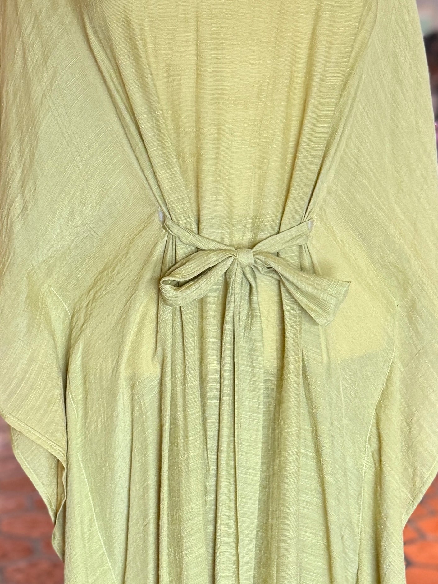 Chartreuse Mid Cover Up Dress