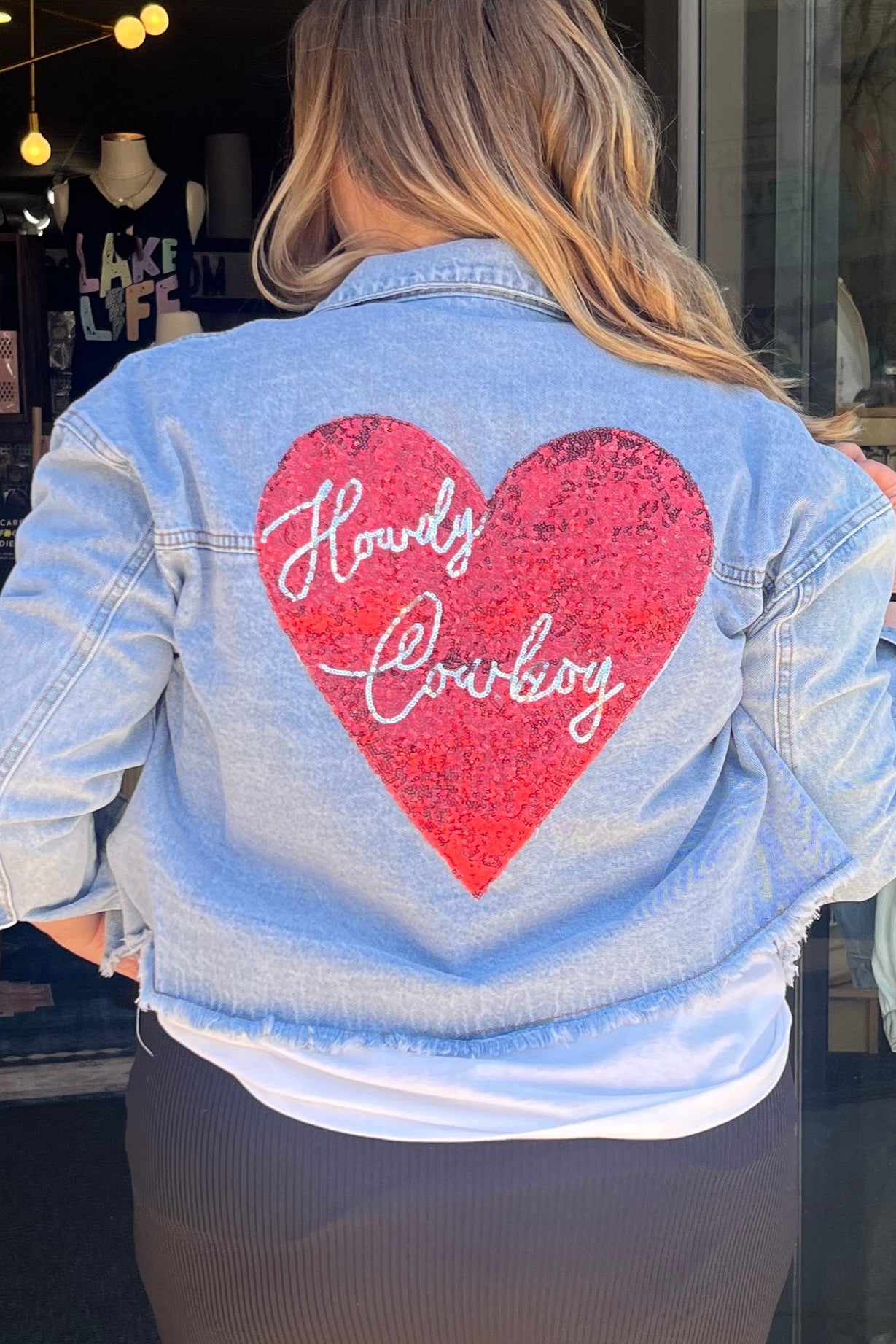 Howdy Cowboy Denim Jacket