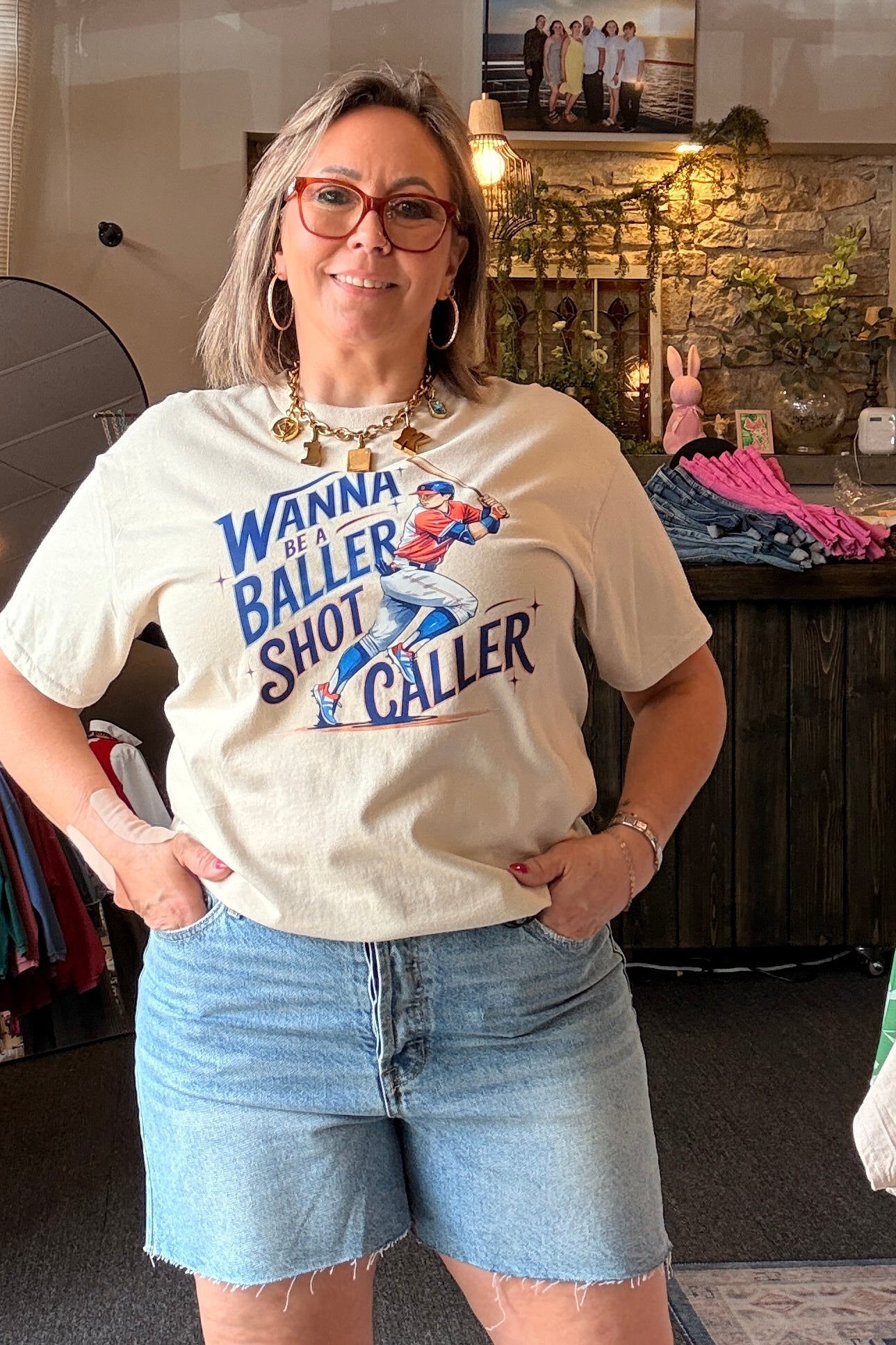 Wanna Be A Baller Tee
