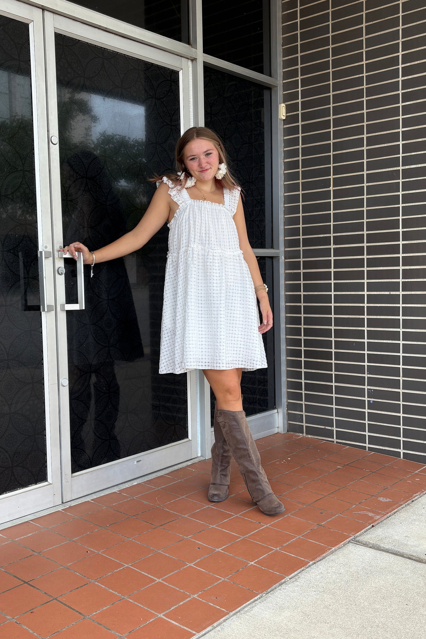White Baby Doll Dress