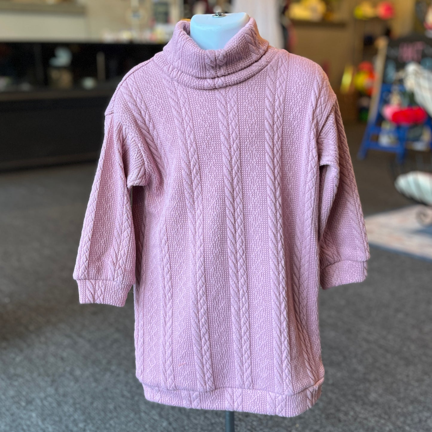 Pink Sweater Dress Toddler