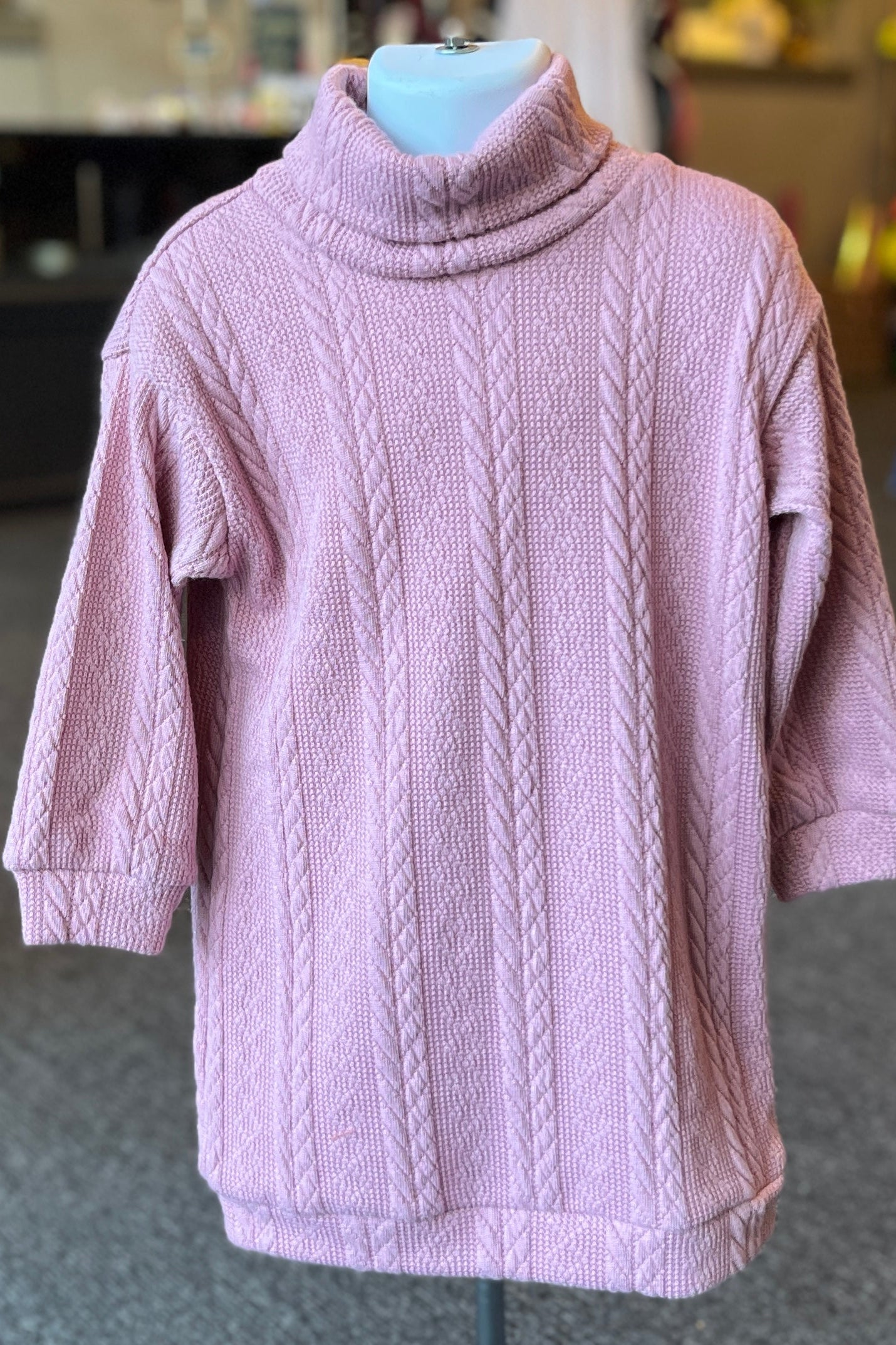 Pink Sweater Dress Toddler