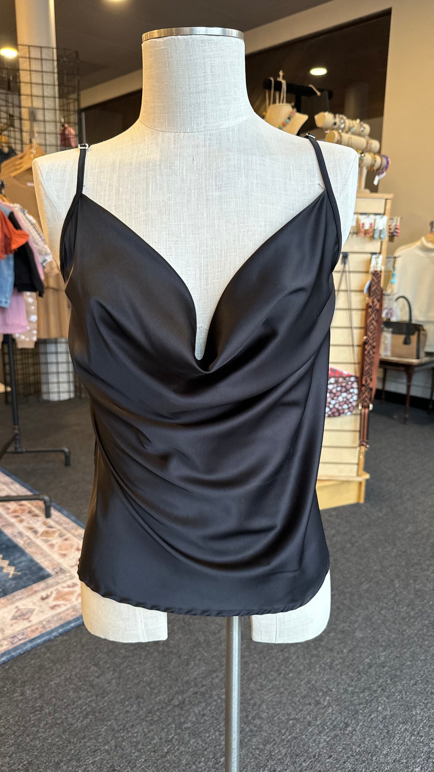 Satin Casual Top