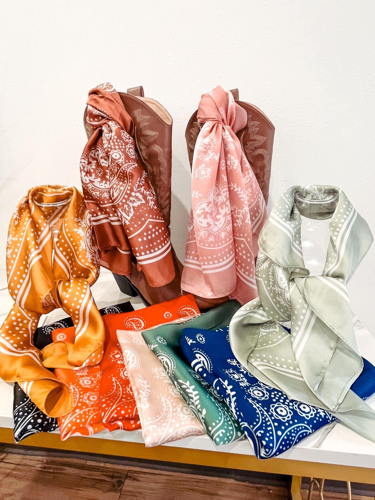 Satin Bandana Scarf