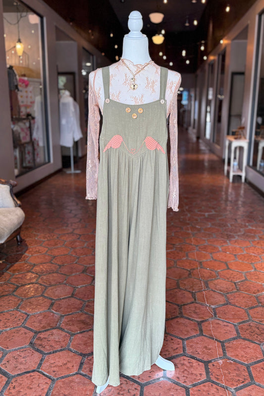 Custom Embroidered Overalls