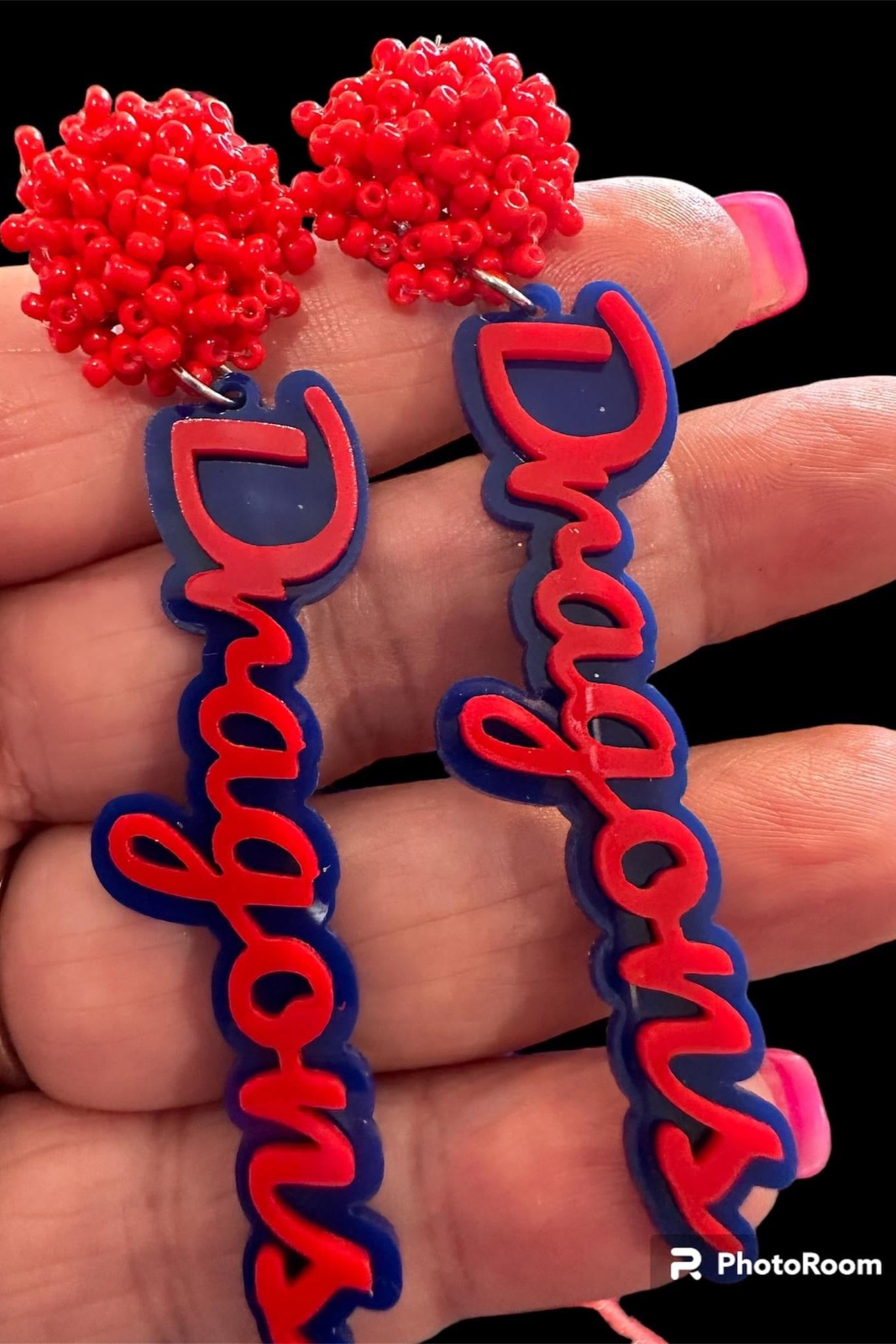 Custom Dragons Earrings