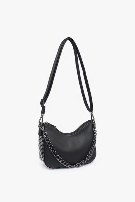 Grommet Detailed Shoulder Bag