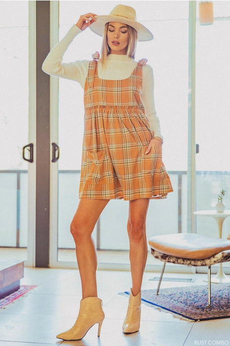 Baby Doll Shoulder Tied Dress