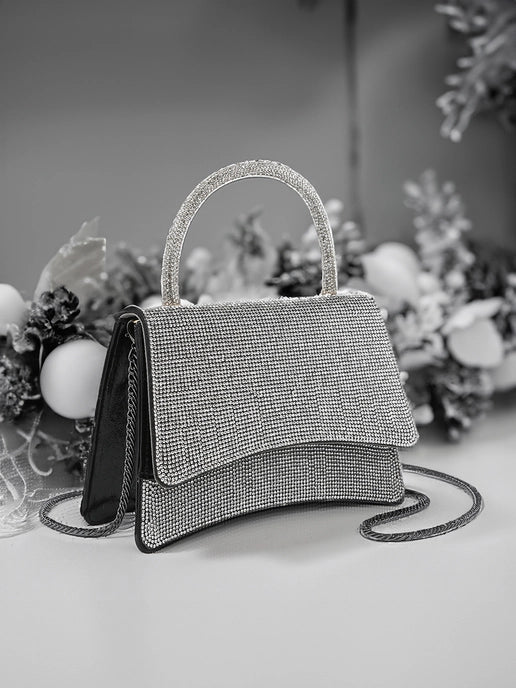 Aurora Rhinestone Clutch/Crossbody