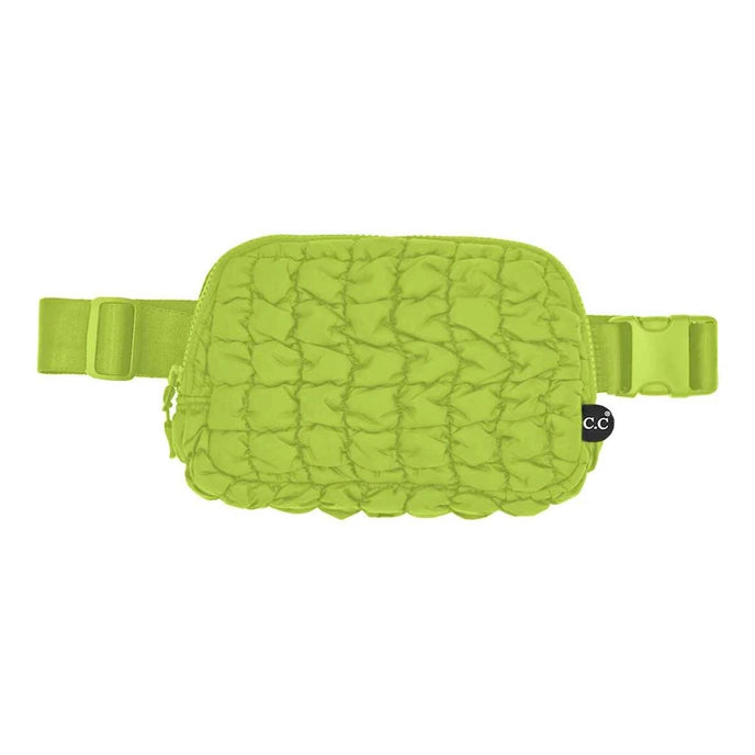 Quilted Puffer Fanny Pack Belt Bag