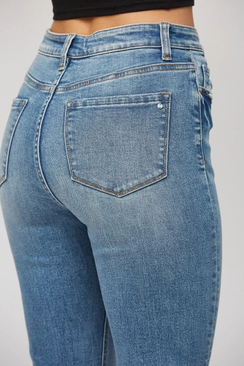 Aniello Super High Rise Straight Leg