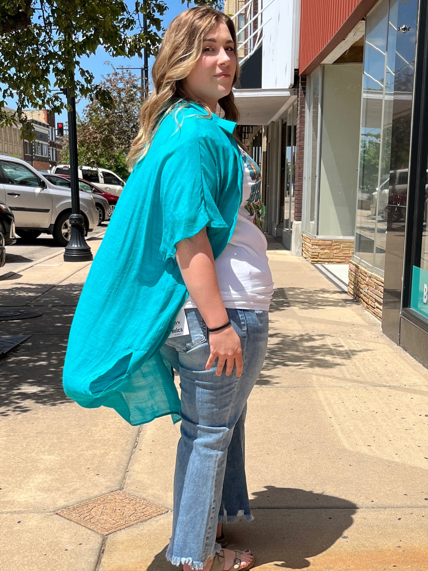 Button Down w/ Slits