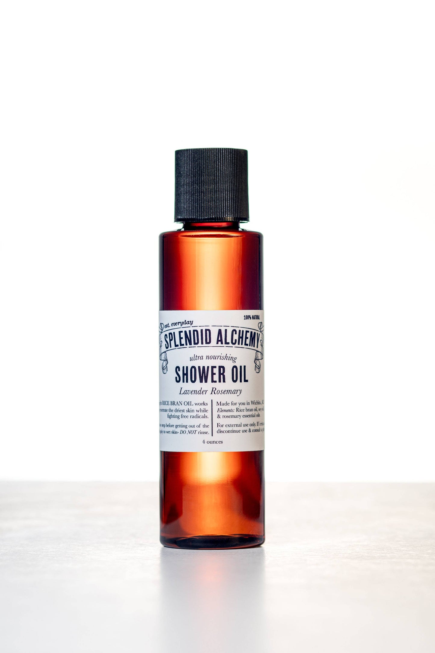 Lavender Rosemary Shower Oil