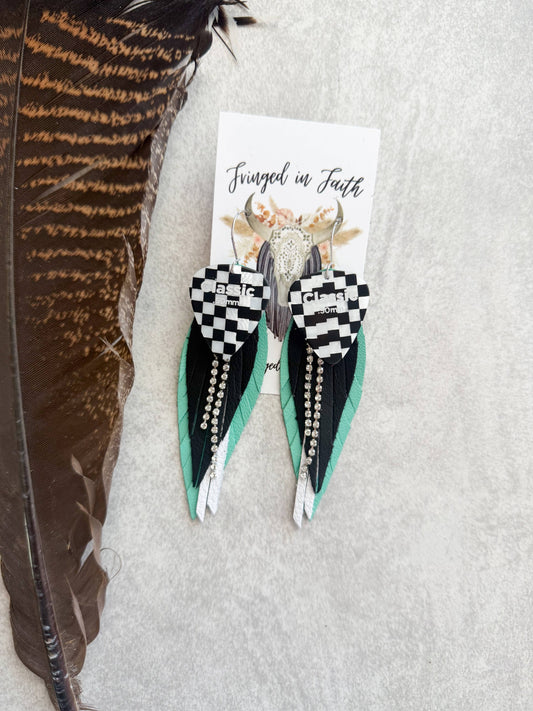 Checked Out Fringe | Mint