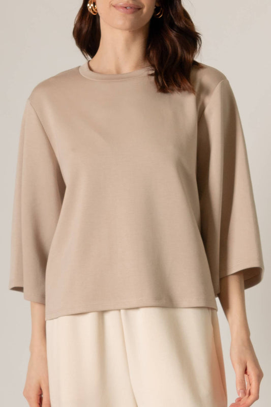 Charlotte Quarter Length Sleeve Top