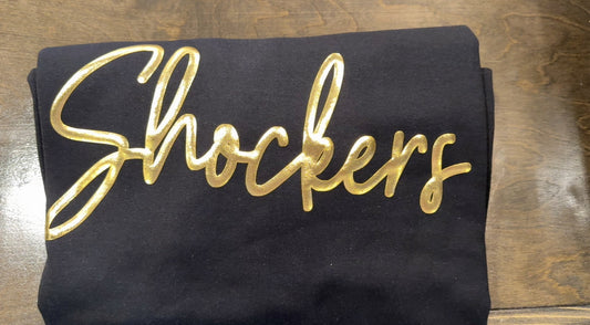 Shockers Metallic Gold Puff