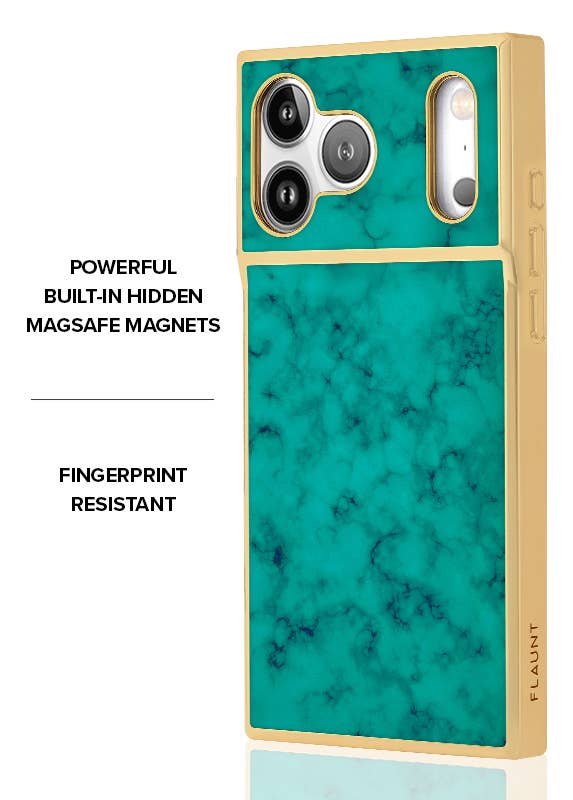 Gilded Turquoise MagSafe iPhone Case
