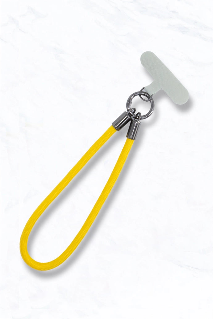 Solid Color Slim Rope Phone Strap