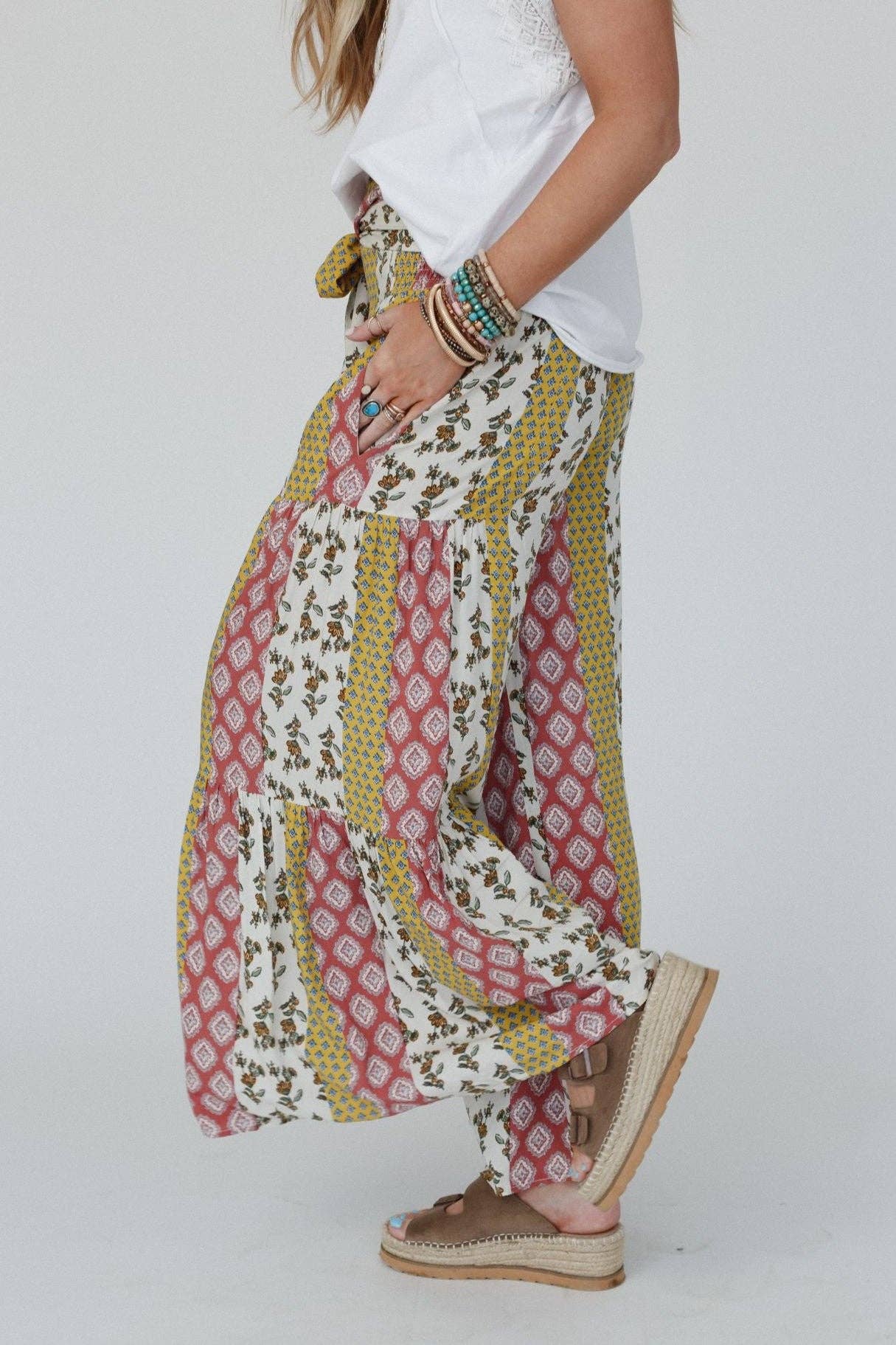 Secret Admirer Printed Pants