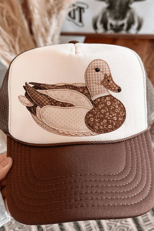 Mimis Vintage Faux Patchwork Otto Trucker