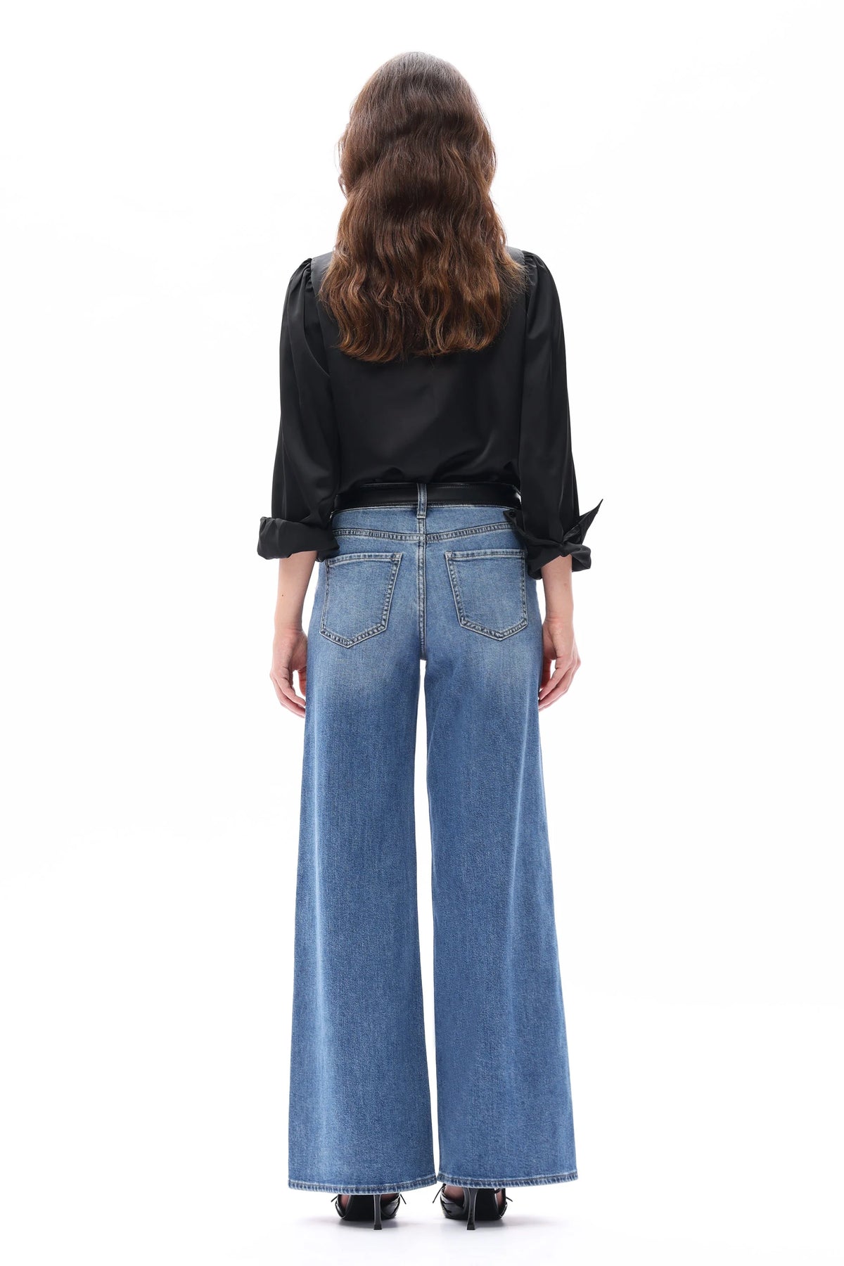 Bayeas Denim Midrise Wide Leg