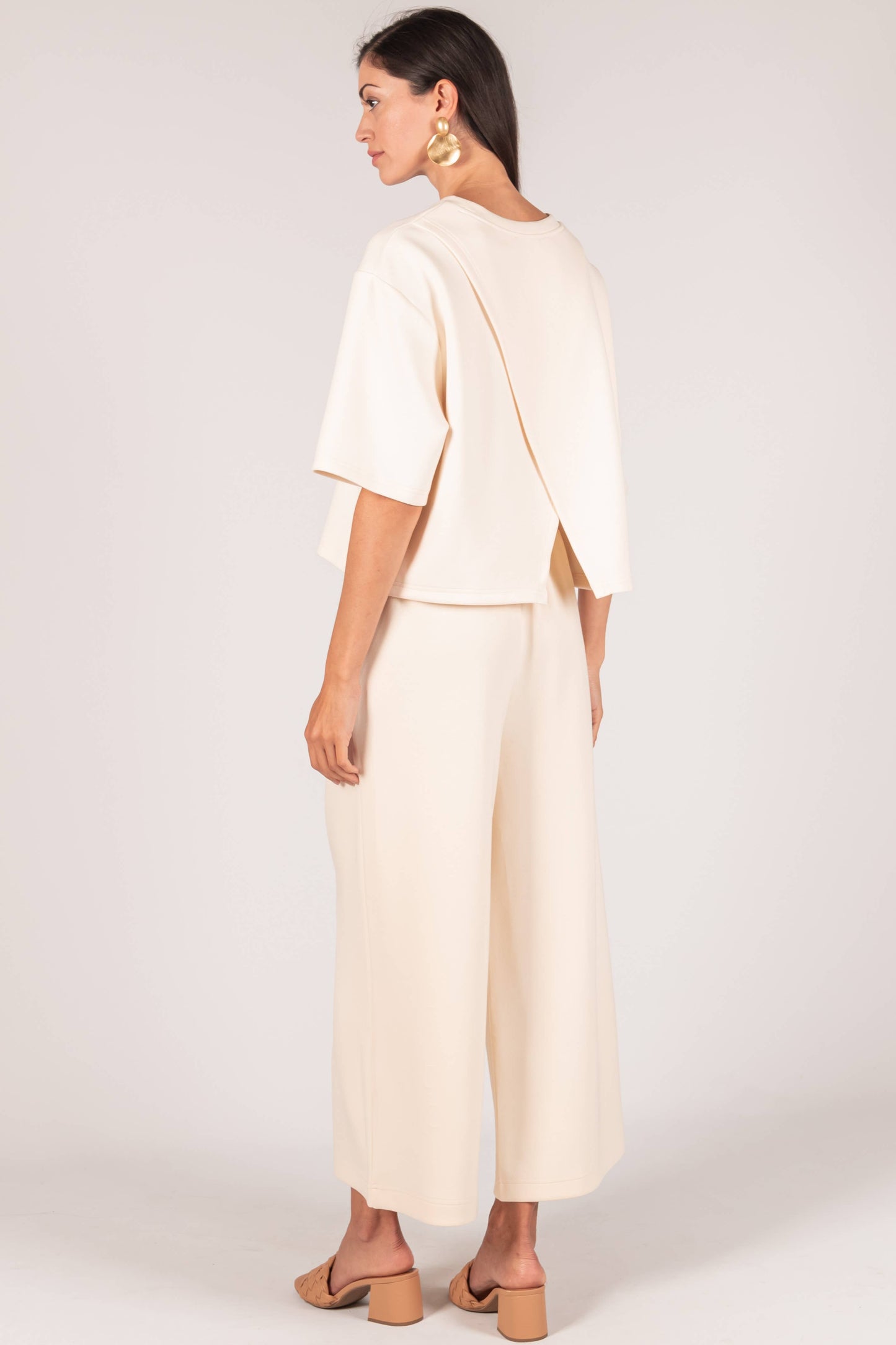 Hazel Overlap Back Top