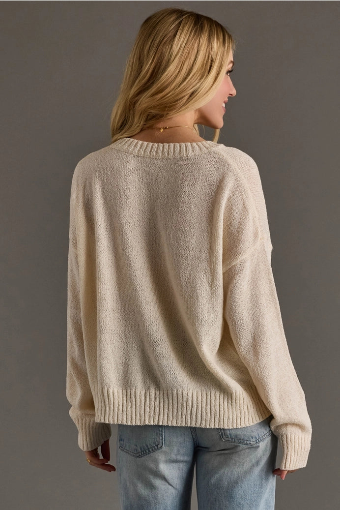 Coffee Weather Lightweight Sweater