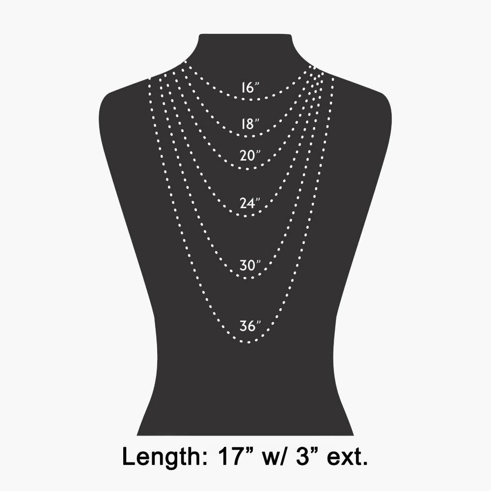 Heart & Coin Chain Necklace