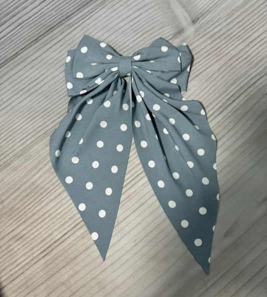 Polka Dot Coquette Hair Bow