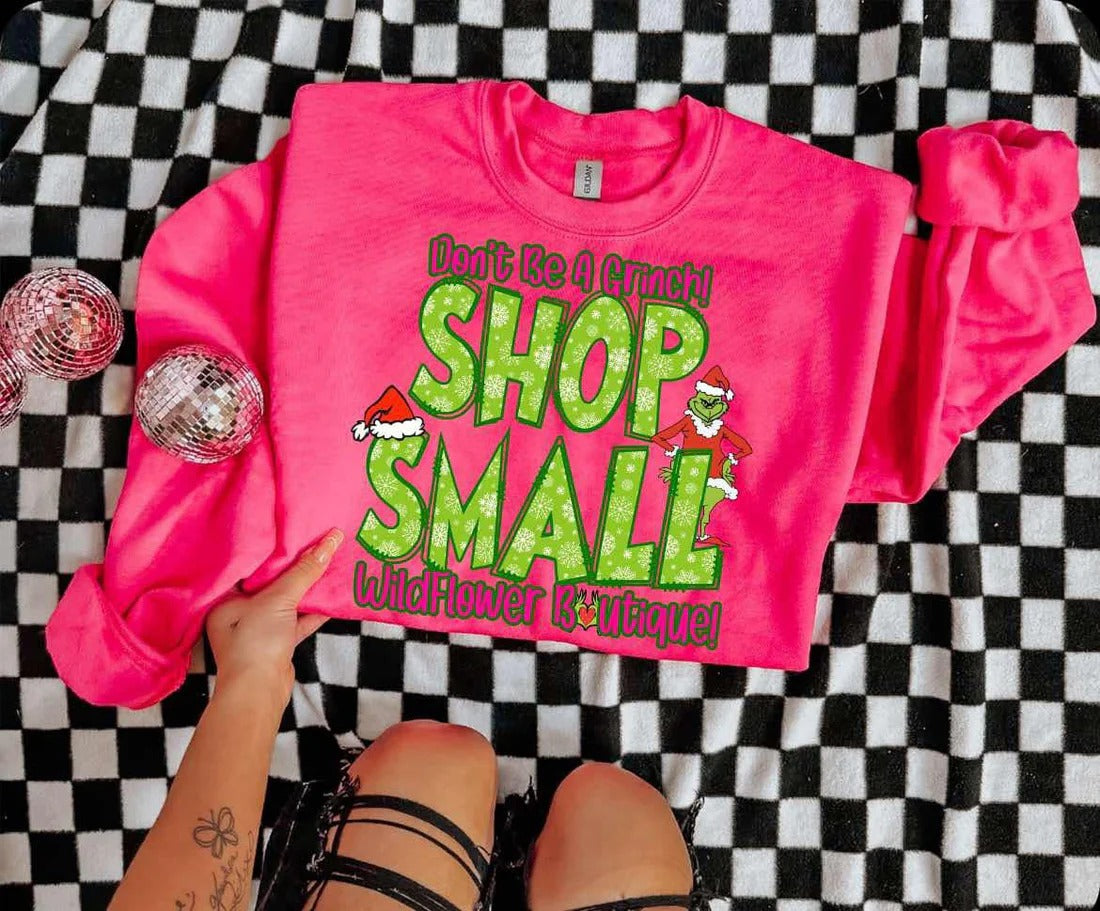 Don't be a Grinch Shop Small