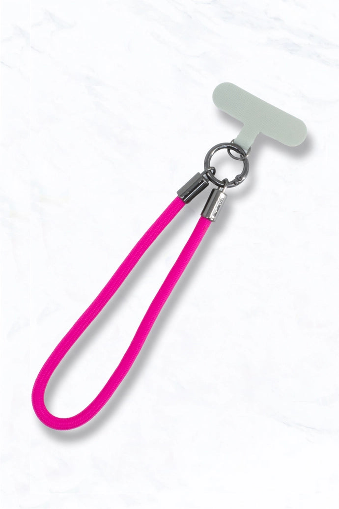 Solid Color Slim Rope Phone Strap