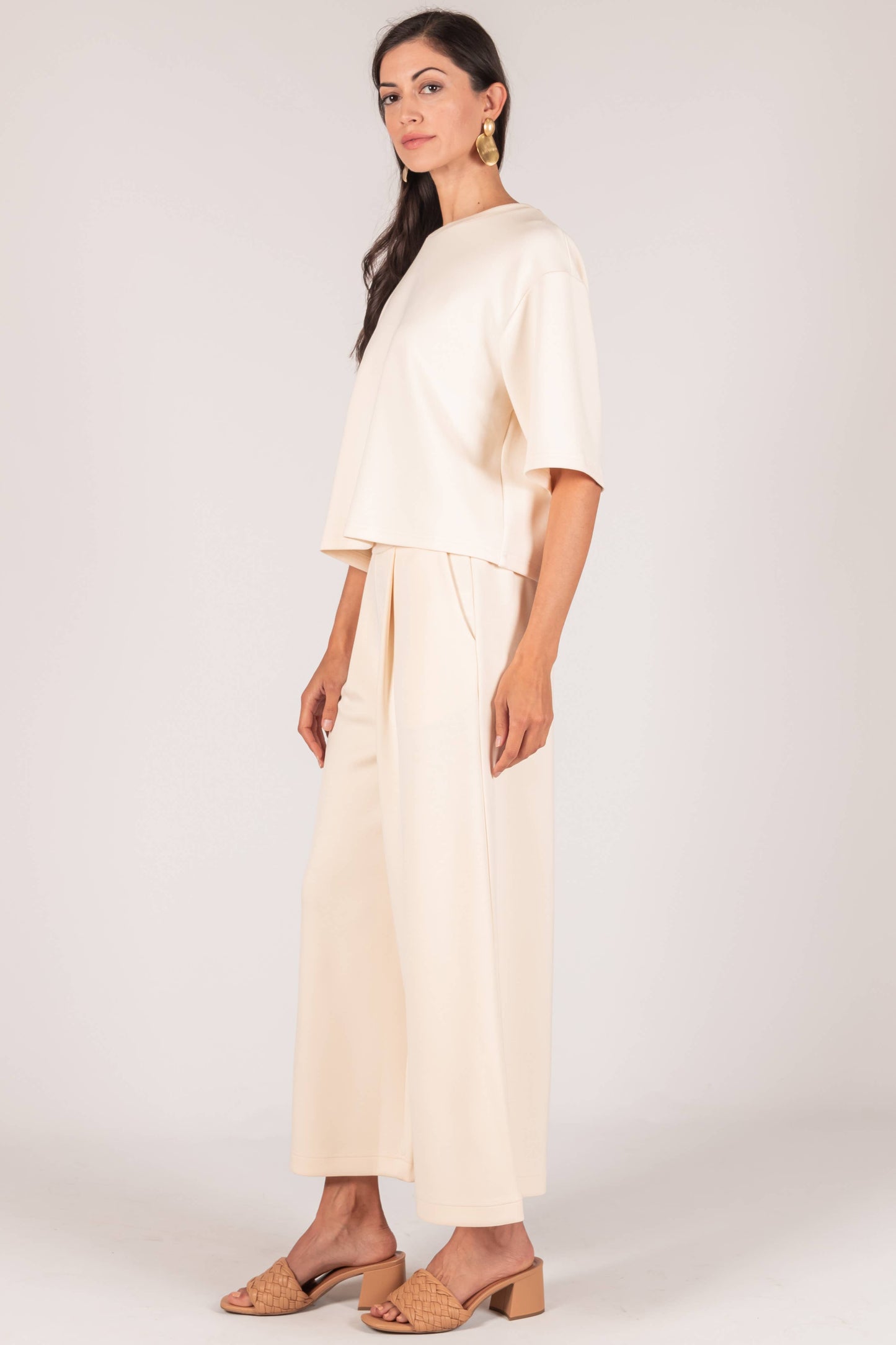 Hazel Overlap Back Top