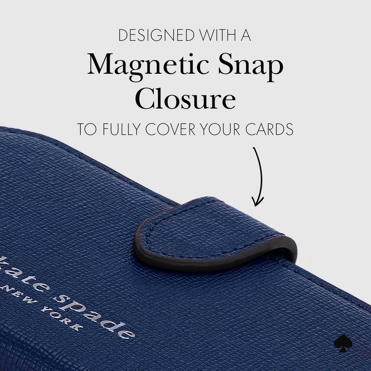 Kate Spade Wallet MagSafe Navy