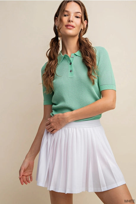 Pleated Tennis Movement Skort