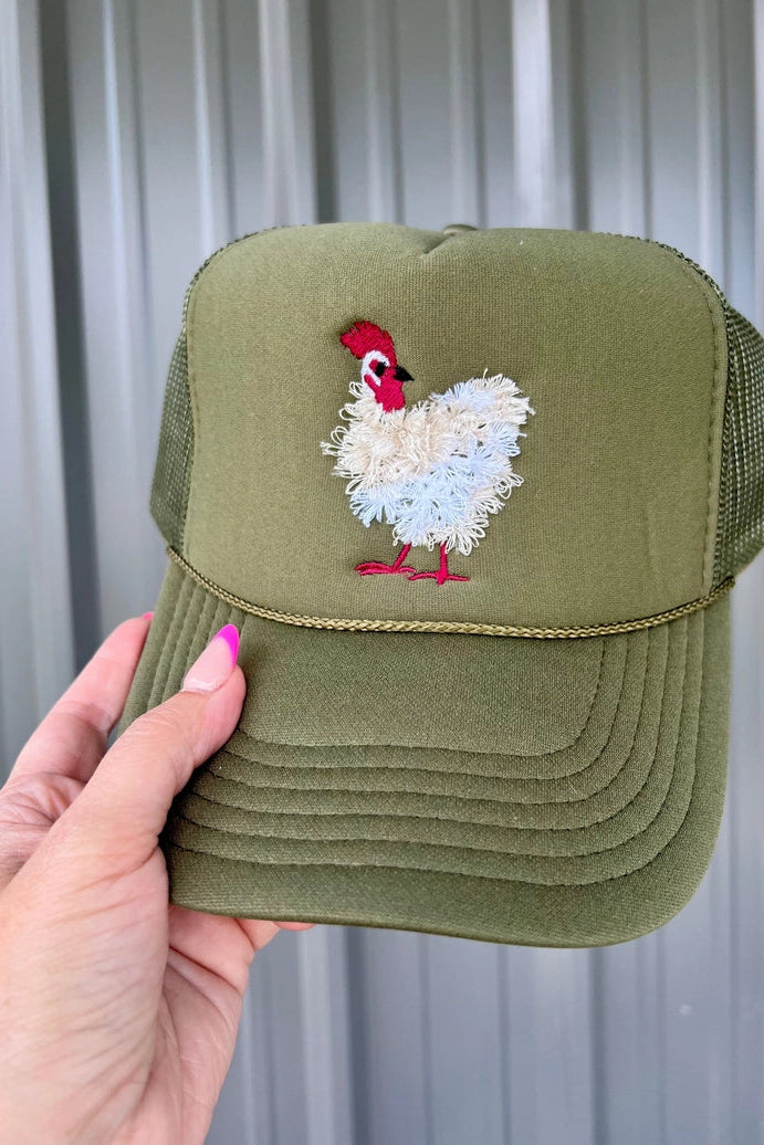 Mother Clucker Fluffy Chicken OTTO Hat